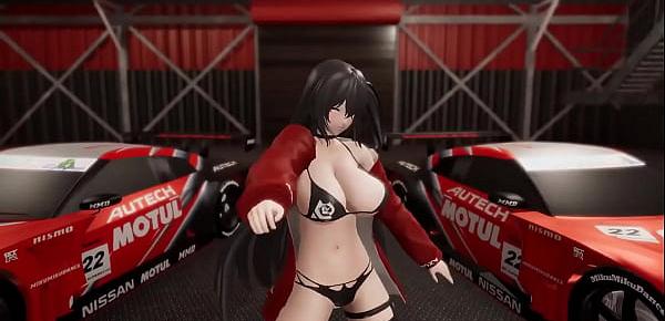  MMD Taihou Race Queen Azur Lane Runaway Baam Girls (Submitted by Todiso)